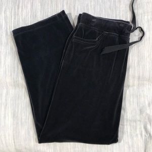 Talbots Velour Track Pants